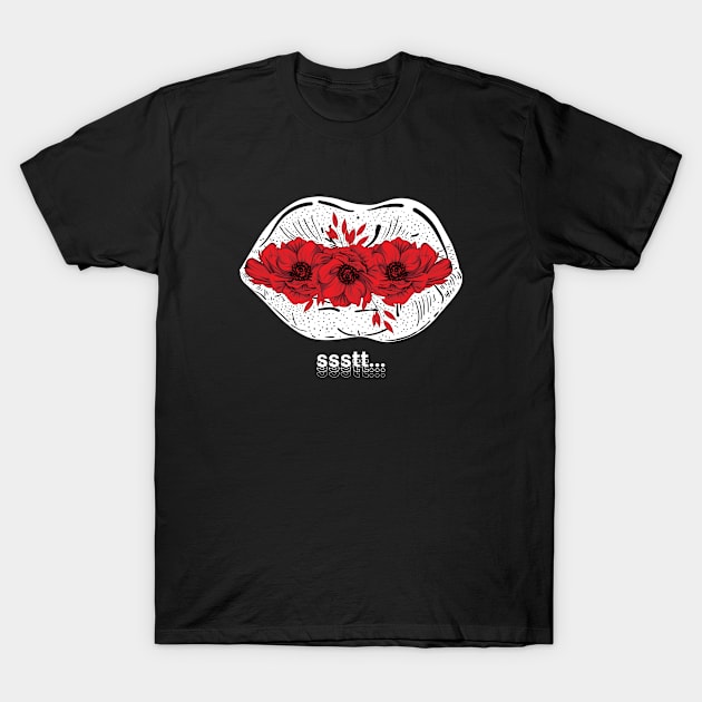 Lips T-Shirt by PRABANGKARA DESIGN